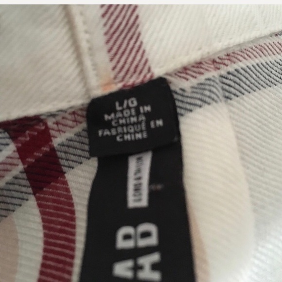 Design Lab Long Sleeve Button Down Shirt Size Large - Picture 7 of 8